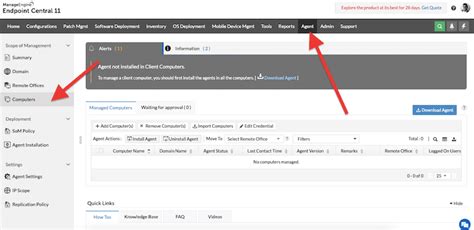 manageengine endpoint central free.